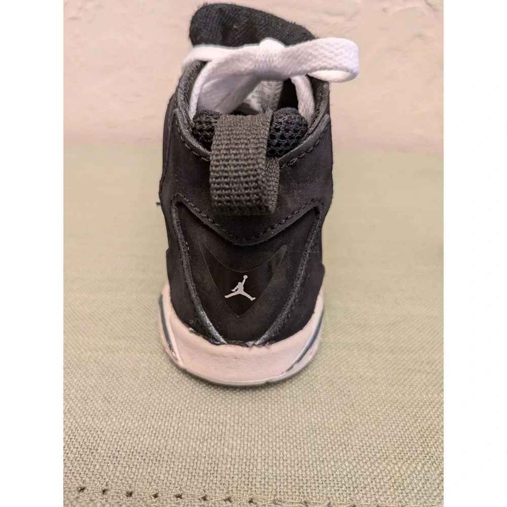 Kids Jordan True Flight‎ Black White Shoes Toddler Size 9C